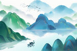 山水画