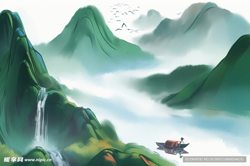 山水画