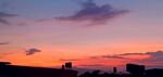 楼顶夕阳