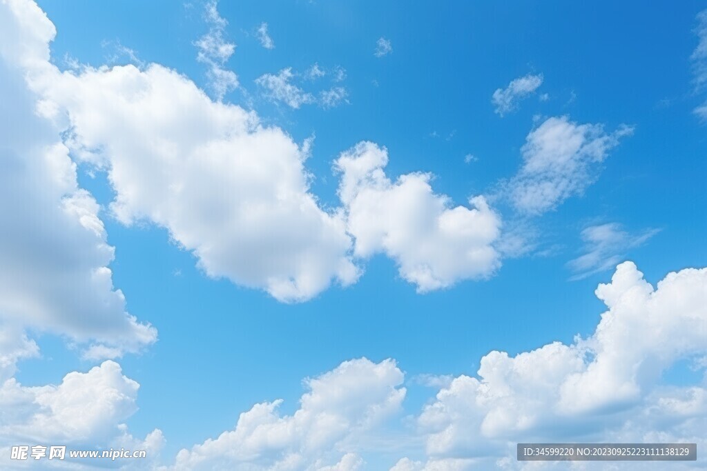 蓝天白云 