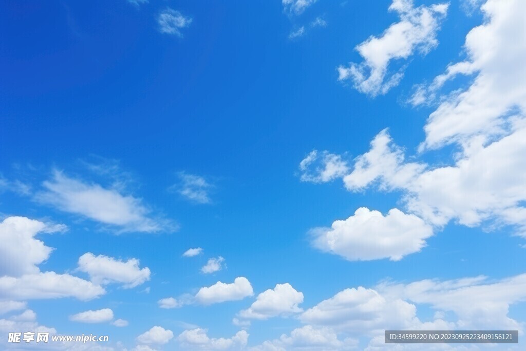 蓝天白云 
