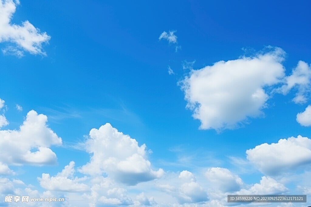 蓝天白云 