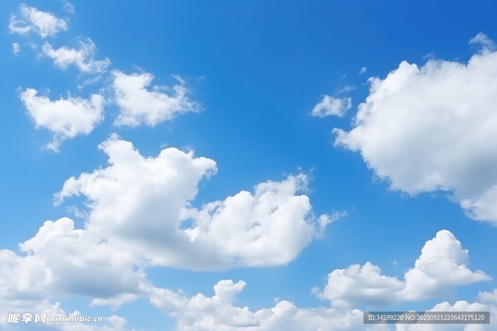 蓝天白云 