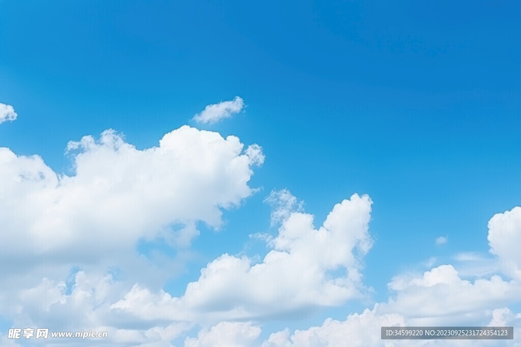 蓝天白云