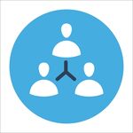 企业管理框架图标