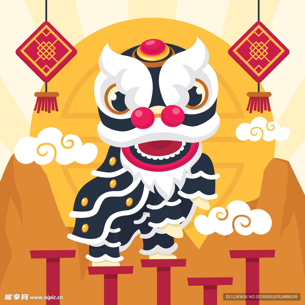 传统舞狮