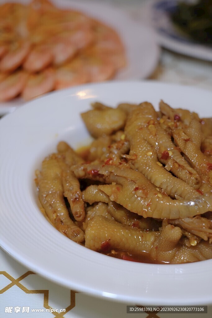 卤鸡爪