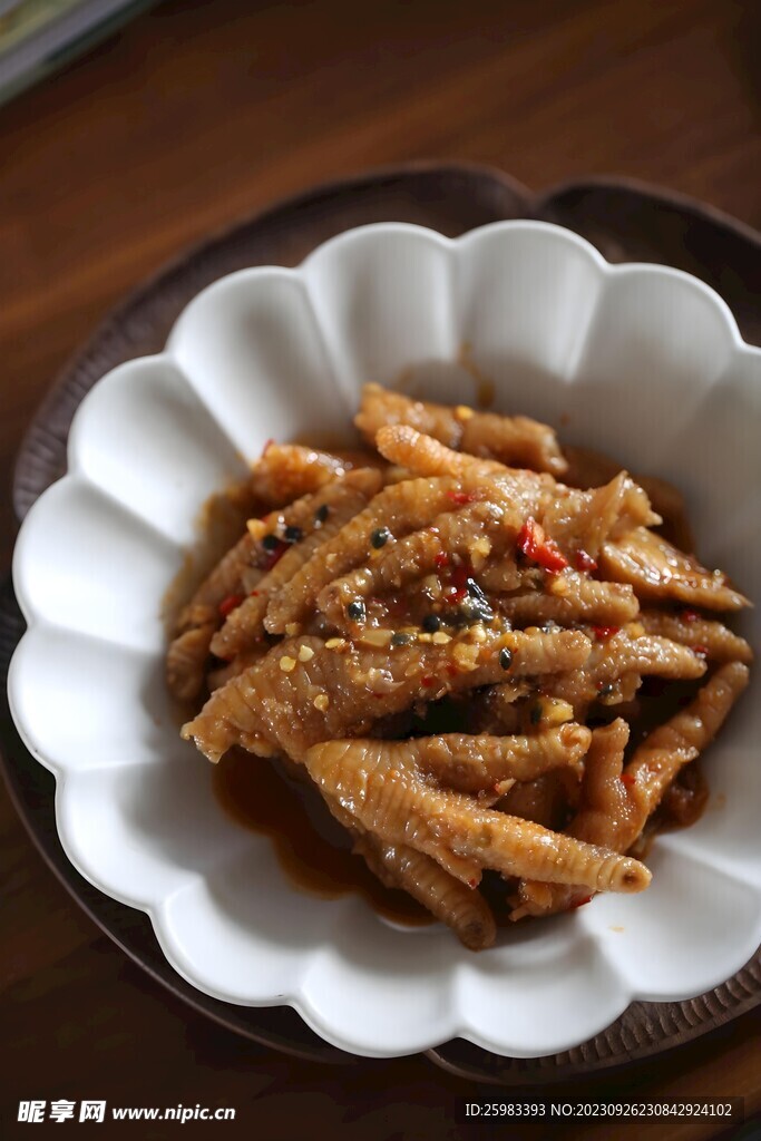 卤鸡爪