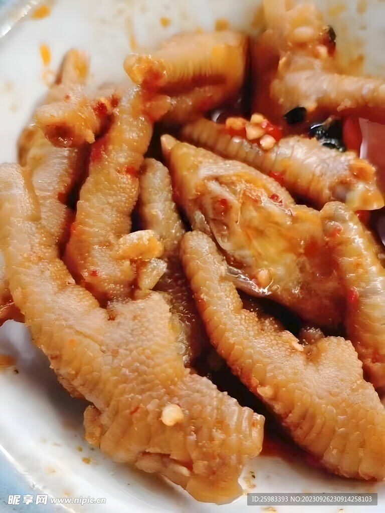 卤鸡爪