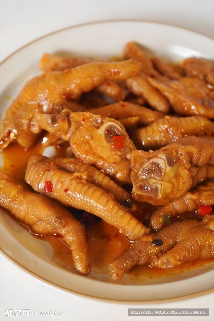 卤鸡爪