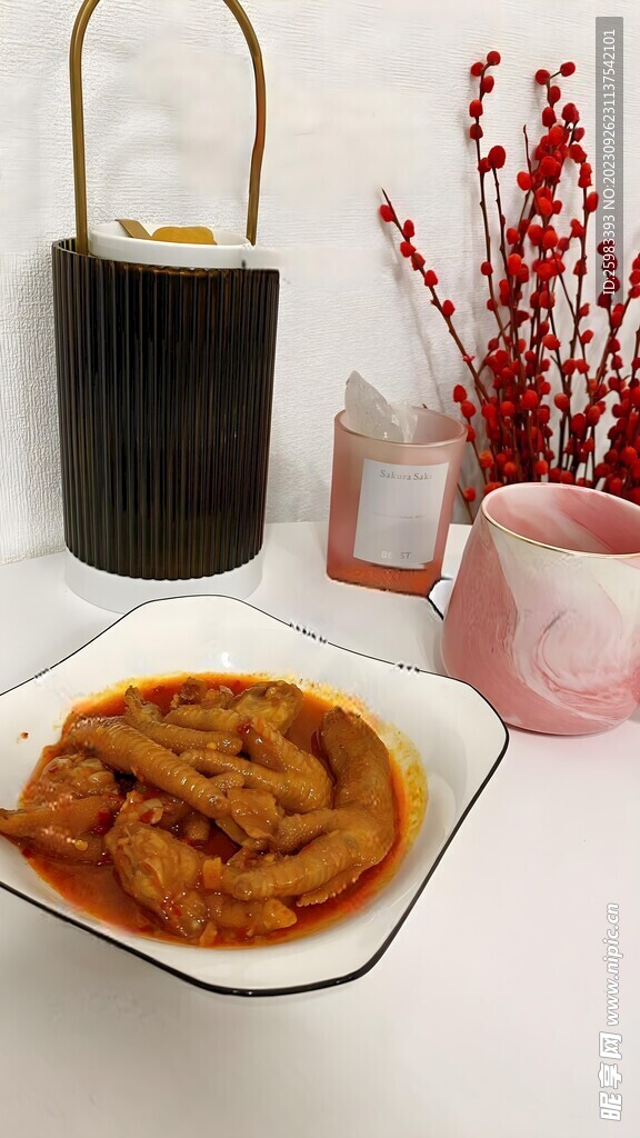 卤鸡爪
