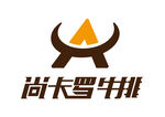 尚卡罗牛排 LOGO 标志