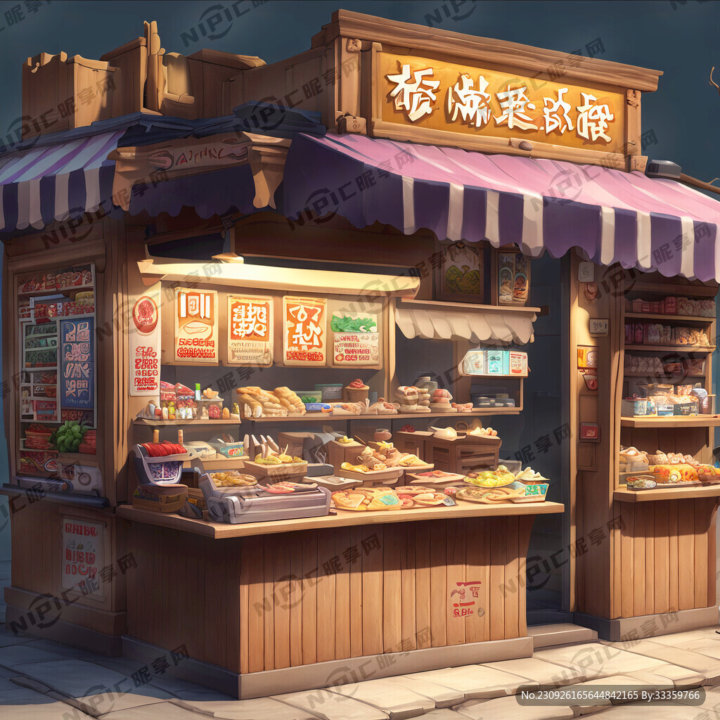 回族小吃店