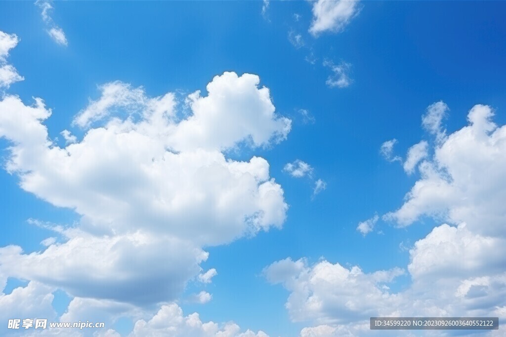 蓝天白云 