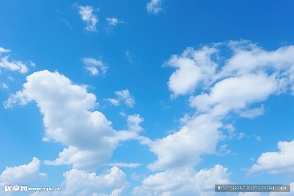 蓝天白云 