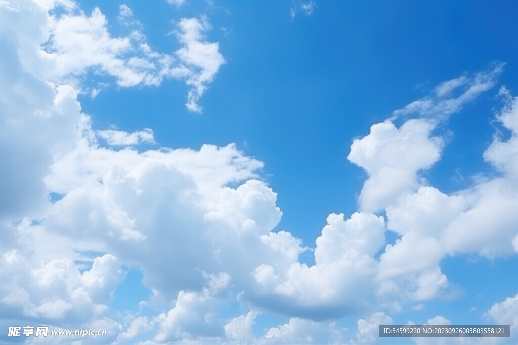 蓝天白云 