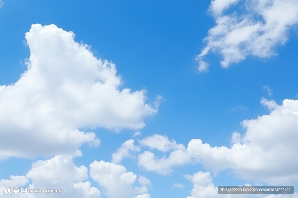 蓝天白云 