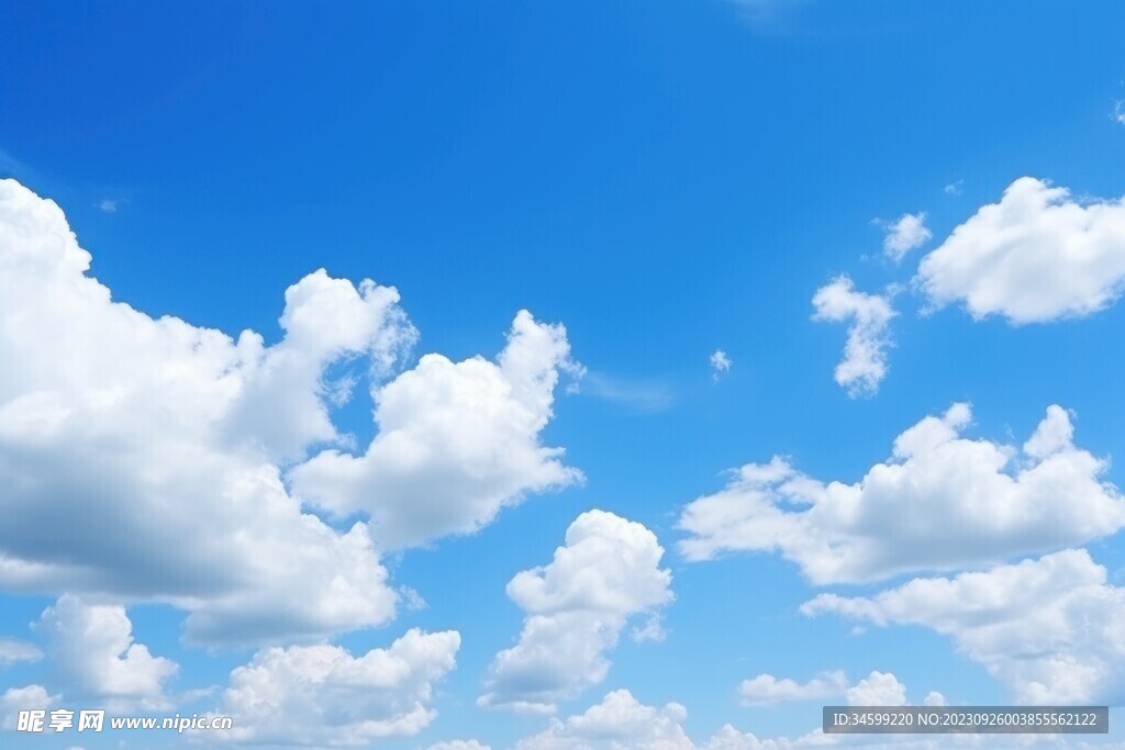 蓝天白云 