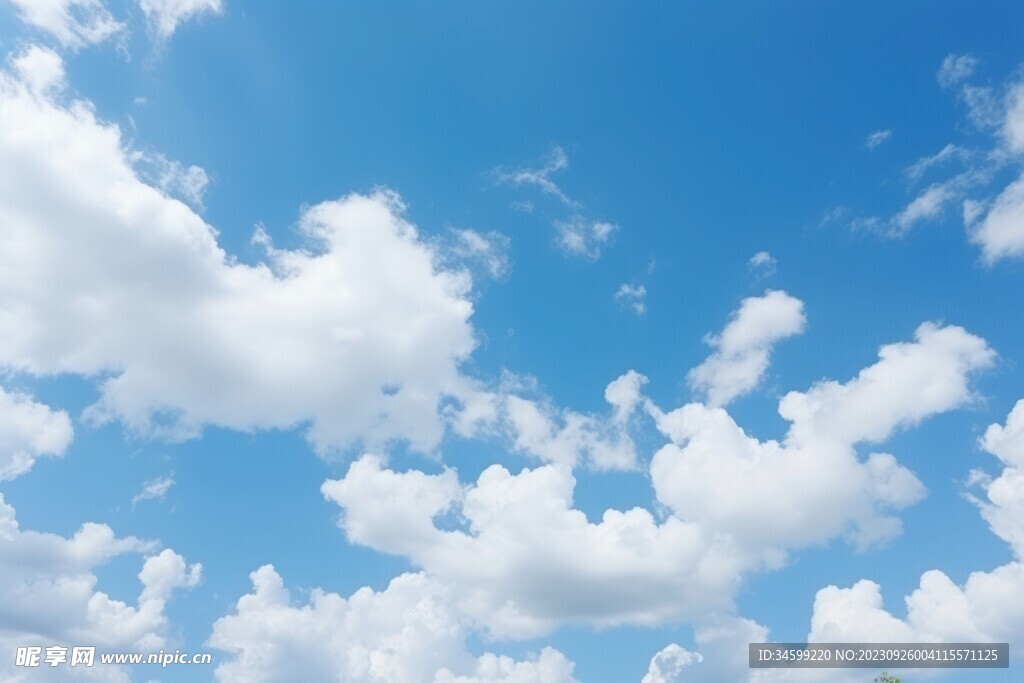 蓝天白云 
