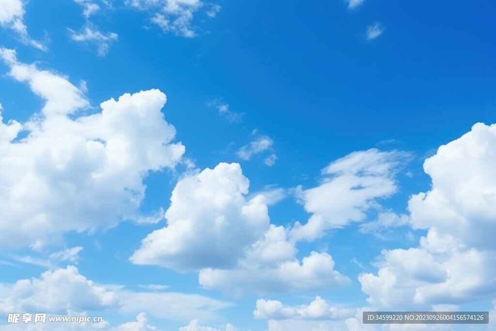 蓝天白云 