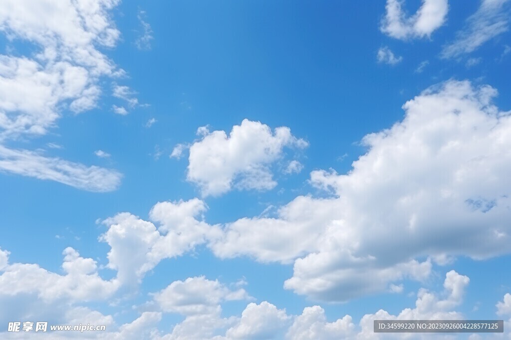 蓝天白云 
