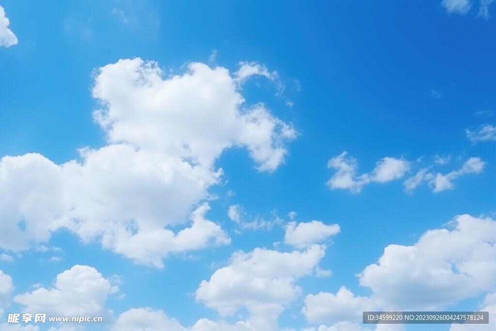 蓝天白云 
