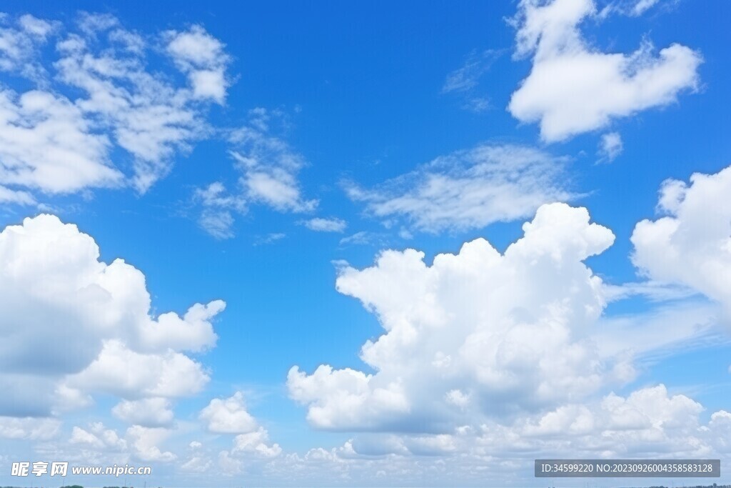 蓝天白云 