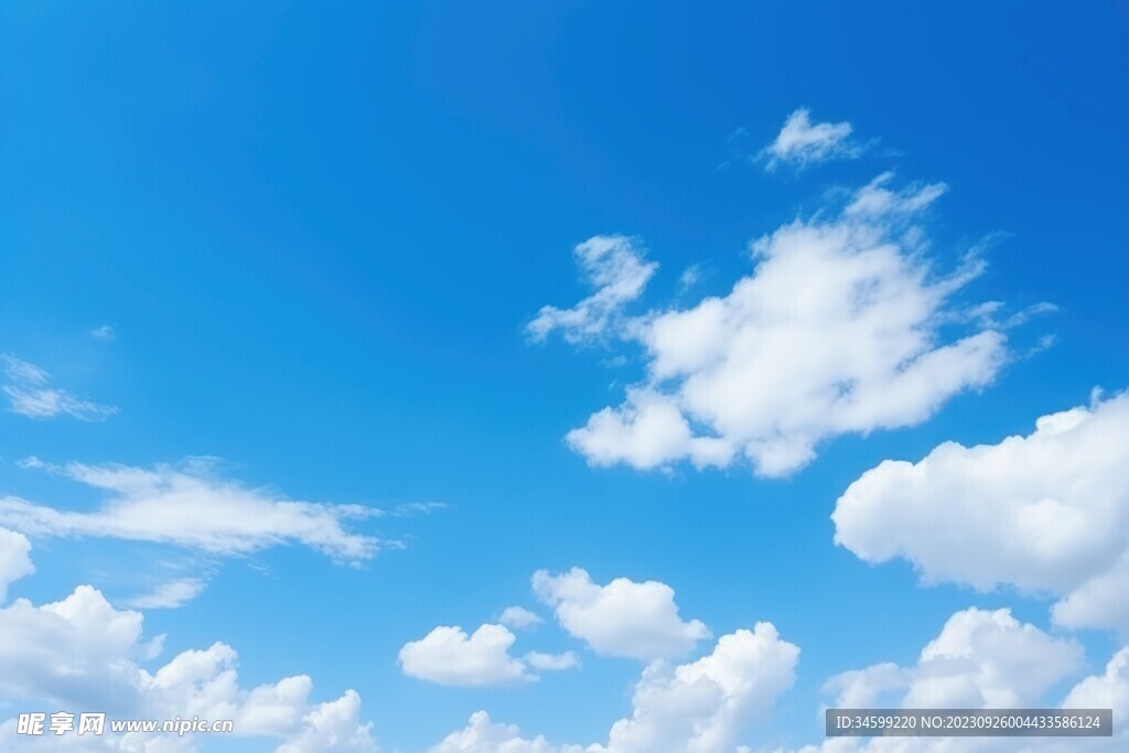 蓝天白云 