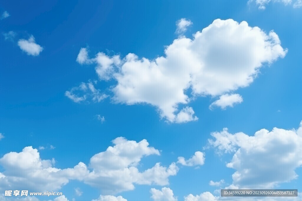蓝天白云 