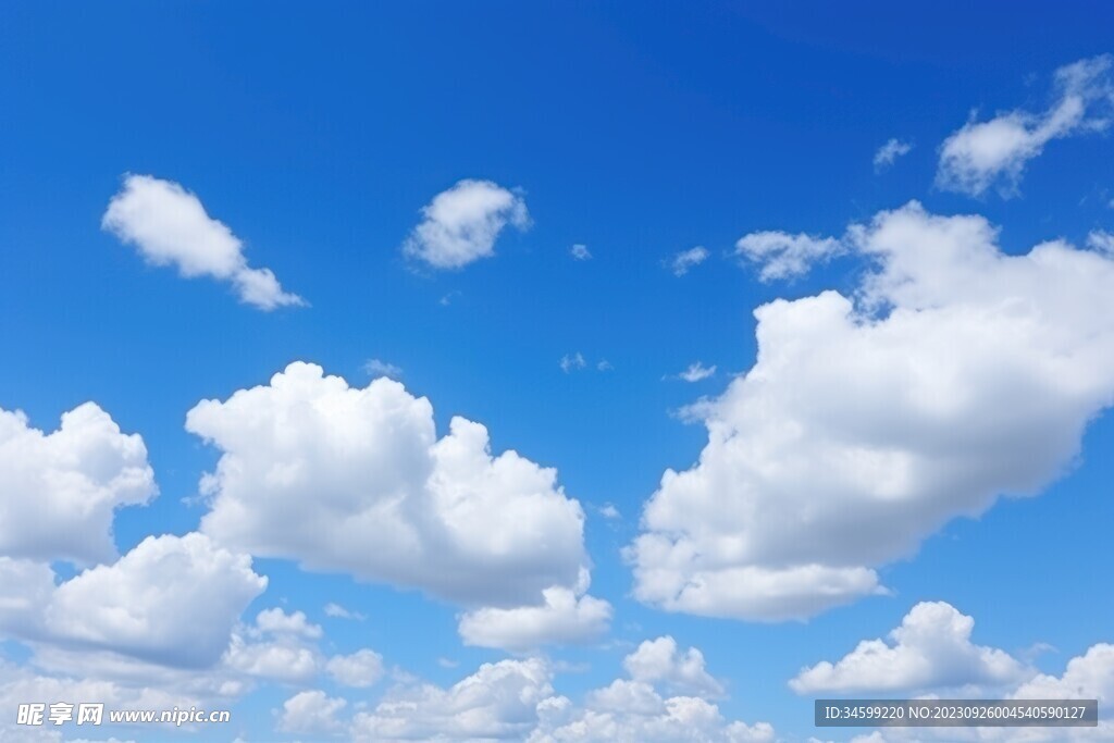蓝天白云 