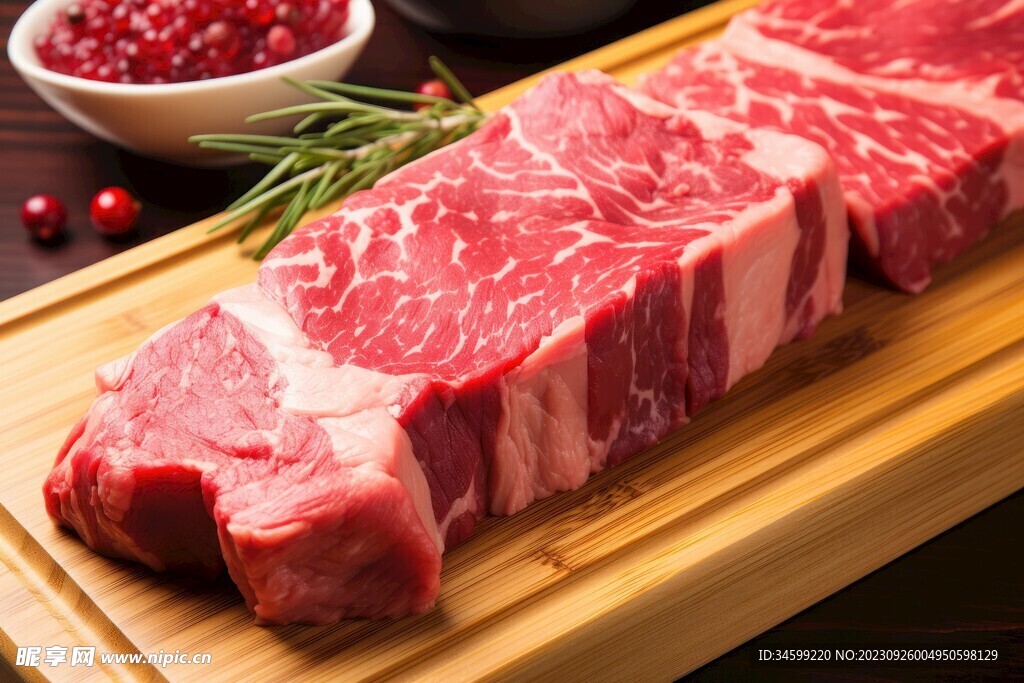 鲜牛肉 