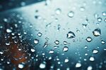 下雨天玻璃