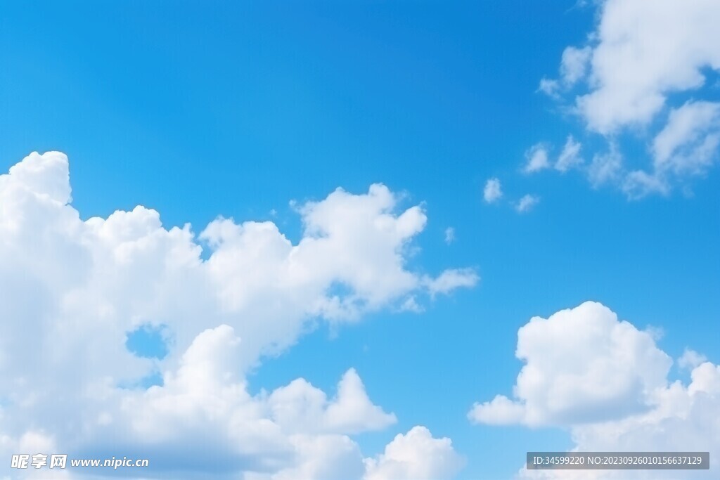 蓝天白云
