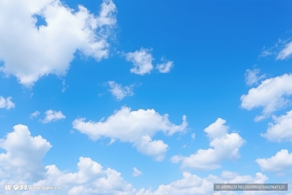 蓝天白云