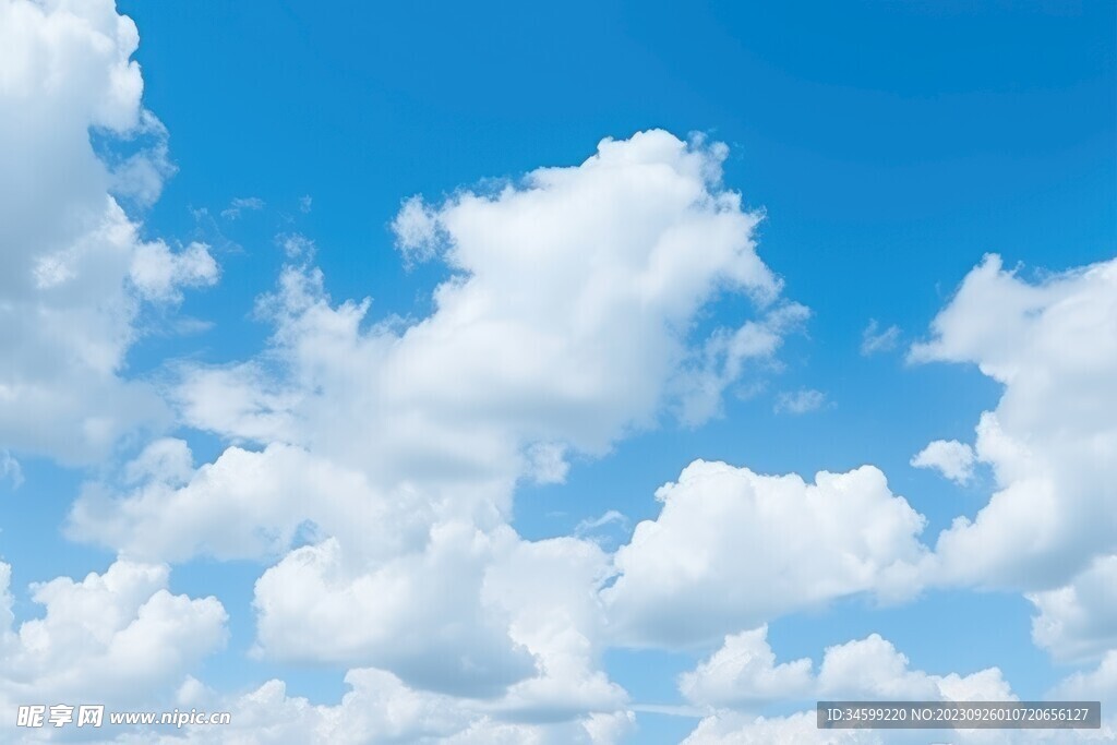 蓝天白云