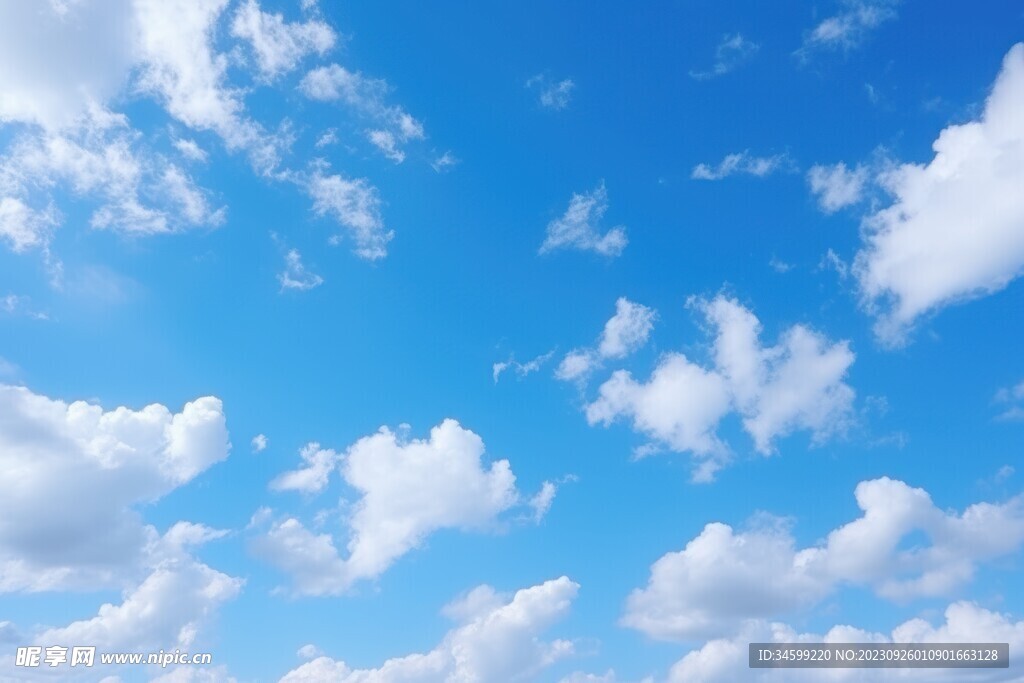 蓝天白云