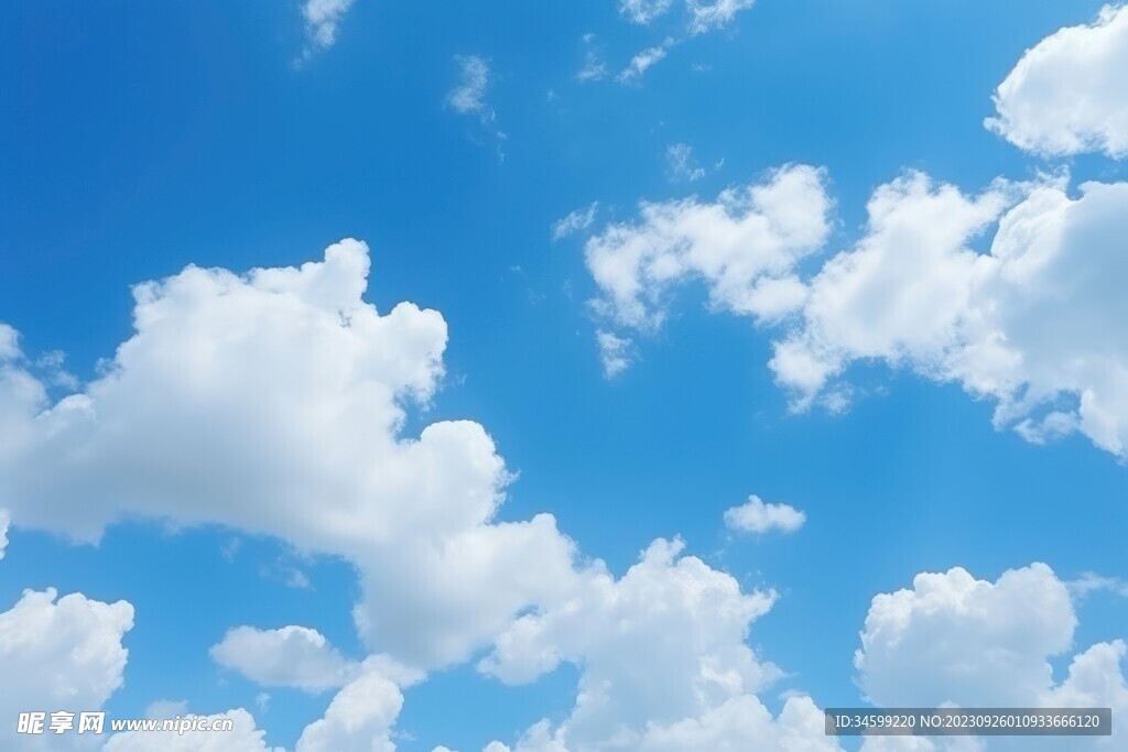 蓝天白云