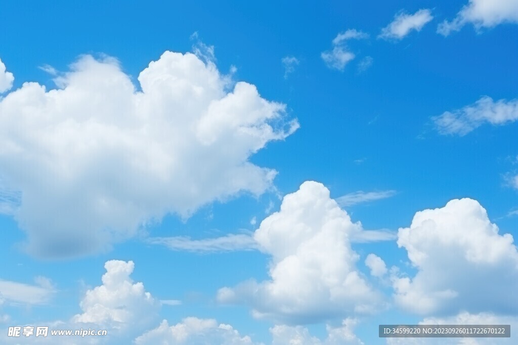 蓝天白云