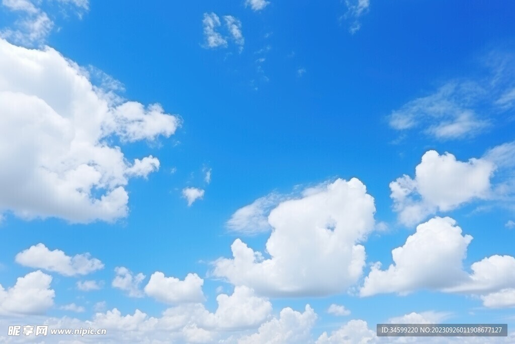 蓝天白云