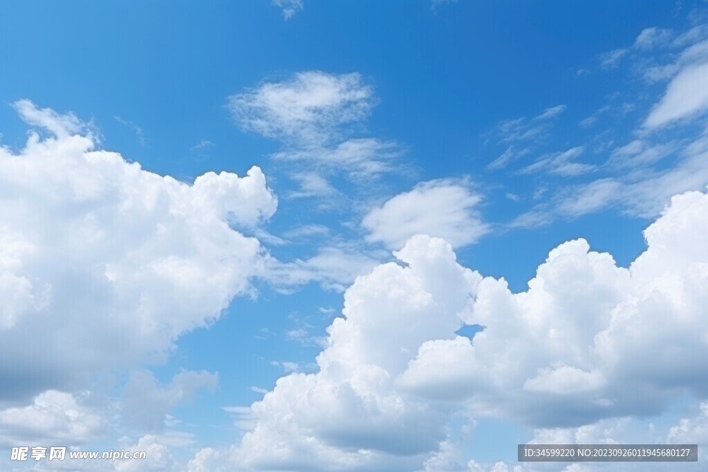 蓝天白云