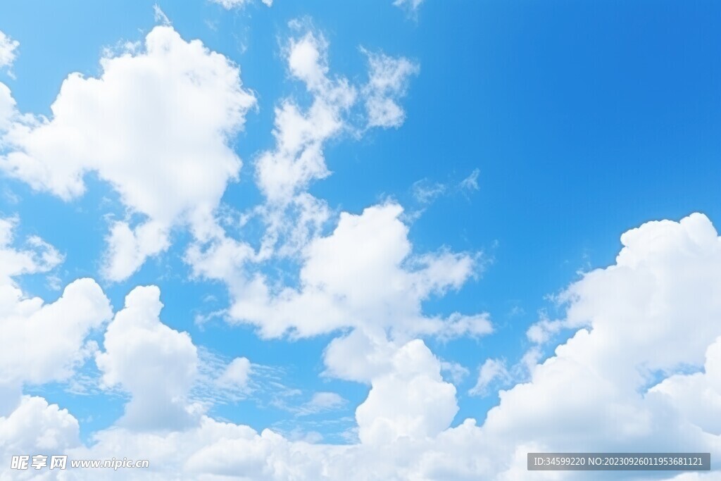 蓝天白云