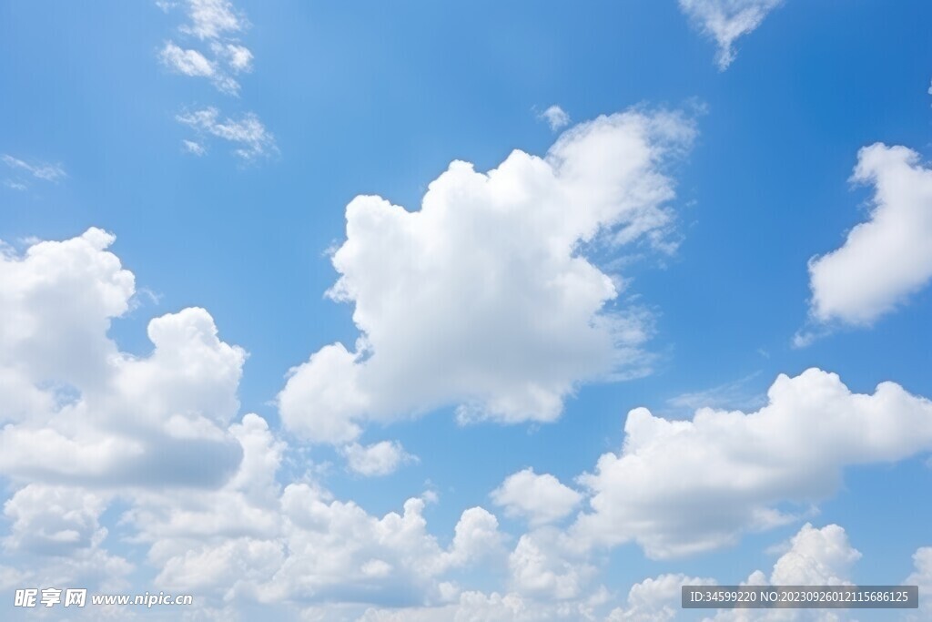 蓝天白云