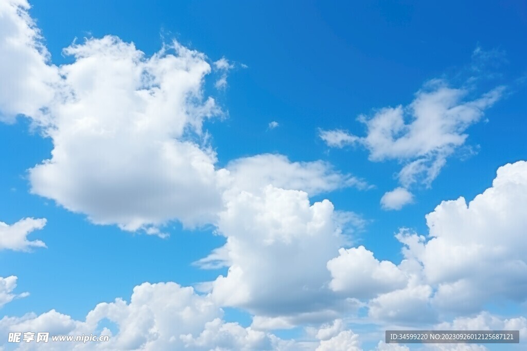 蓝天白云