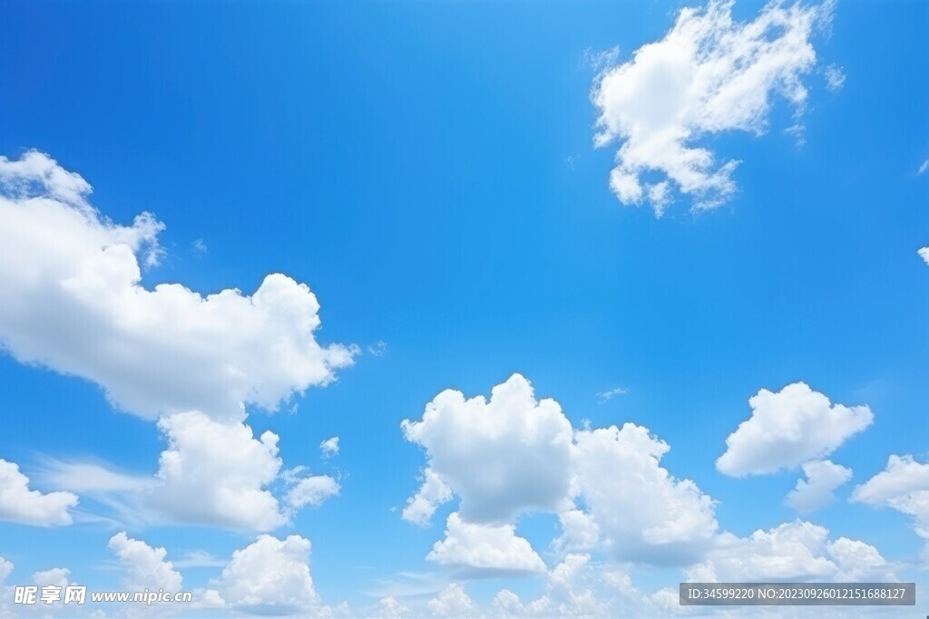 蓝天白云
