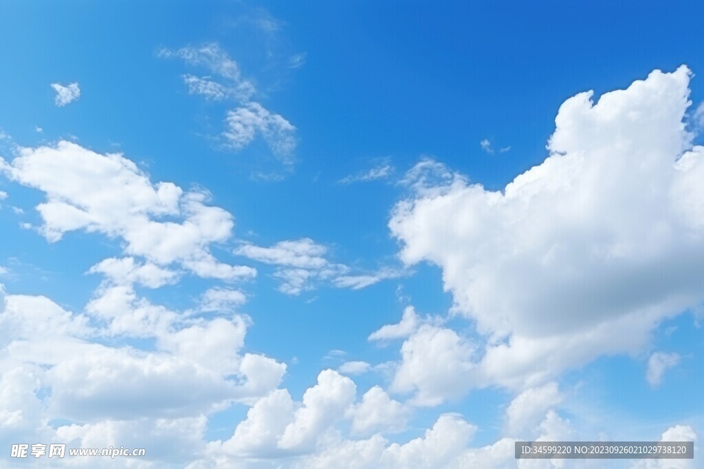 蓝天白云 