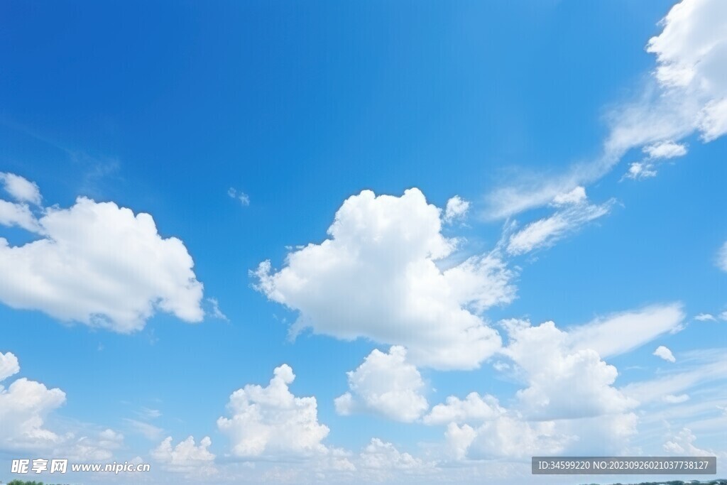 蓝天白云 