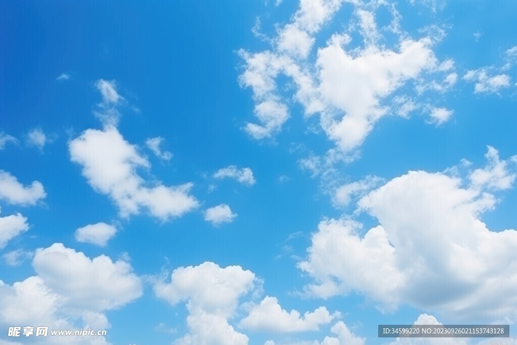 蓝天白云 
