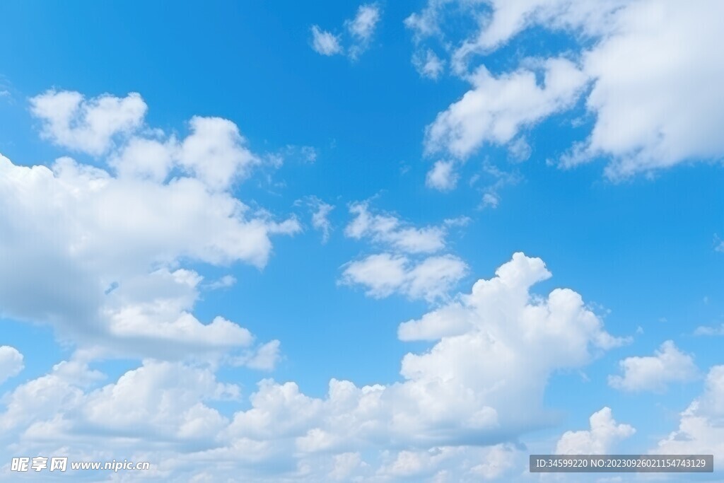 蓝天白云 