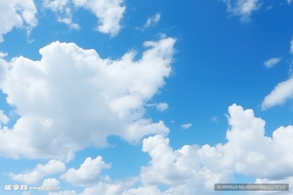 蓝天白云 