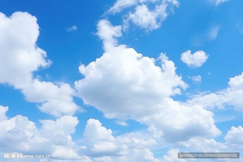 蓝天白云 